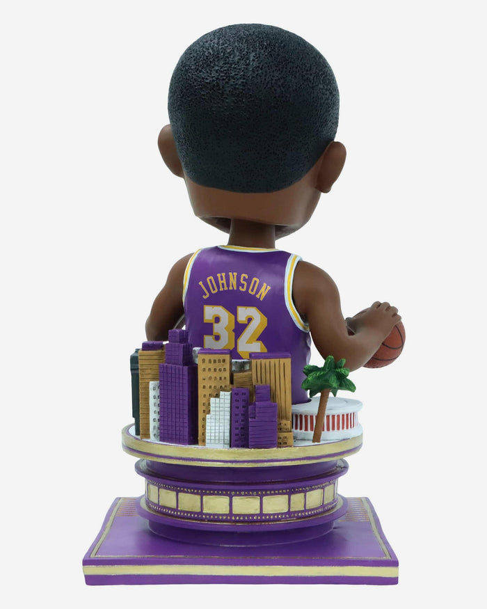 Magic Johnson Los Angeles Lakers Bust Bighead Bobblehead FOCO - FOCO.com