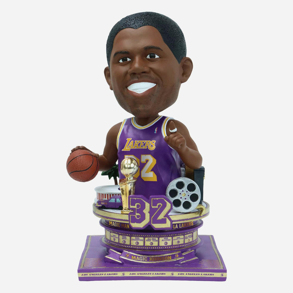 Magic Johnson Los Angeles Lakers Bust Bighead Bobblehead