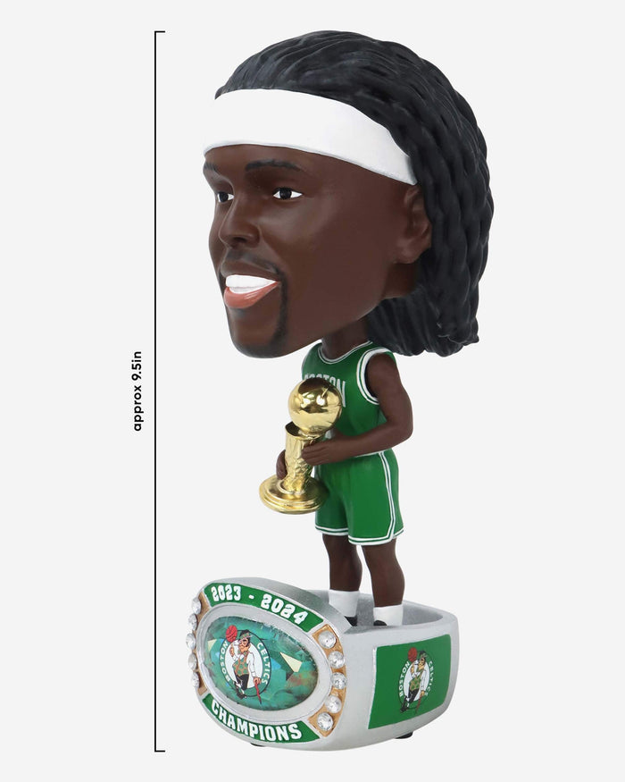 Jrue Holiday Boston Celtics 2024 NBA Champions Ring Base Bighead Bobblehead FOCO - FOCO.com