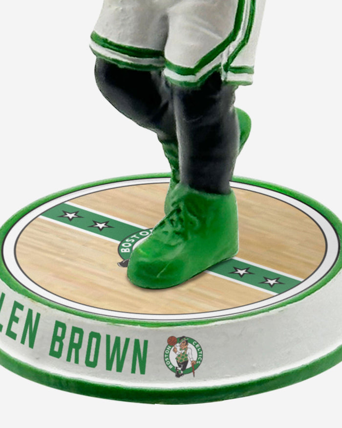 Jaylen Brown Boston Celtics Court Stripe Mini Bighead Bobblehead FOCO - FOCO.com