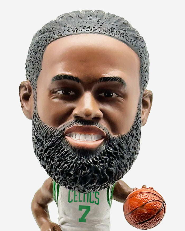 Jaylen Brown Boston Celtics Court Stripe Mini Bighead Bobblehead FOCO - FOCO.com