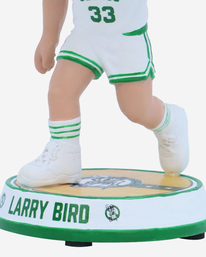 Larry Bird Boston Celtics Court Stripe Mini Bighead Bobblehead FOCO - FOCO.com