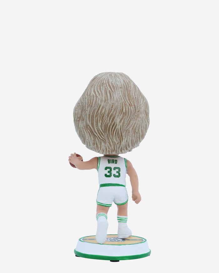 Larry Bird Boston Celtics Court Stripe Mini Bighead Bobblehead FOCO - FOCO.com