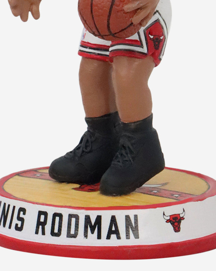 Dennis Rodman Chicago Bulls Court Stripe Mini Bighead Bobblehead FOCO - FOCO.com