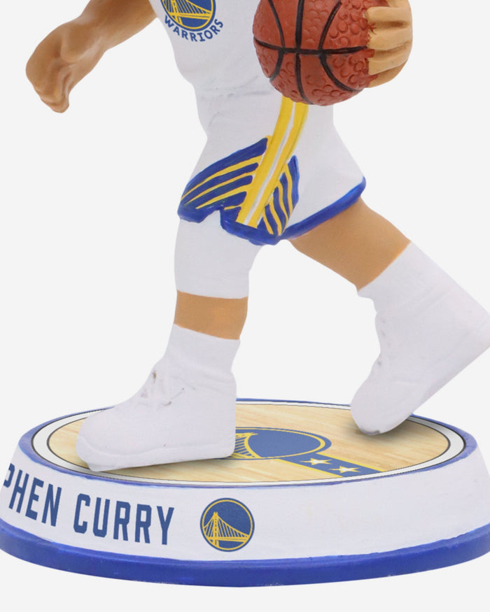 Steph Curry Golden State Warriors Court Stripe Mini Bighead Bobblehead FOCO - FOCO.com