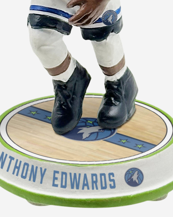 Anthony Edwards Minnesota Timberwolves Court Stripe Mini Bighead Bobblehead FOCO - FOCO.com