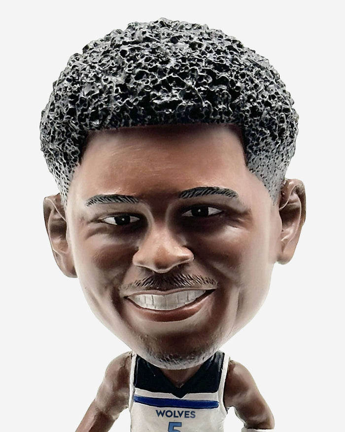 Anthony Edwards Minnesota Timberwolves Court Stripe Mini Bighead Bobblehead FOCO - FOCO.com