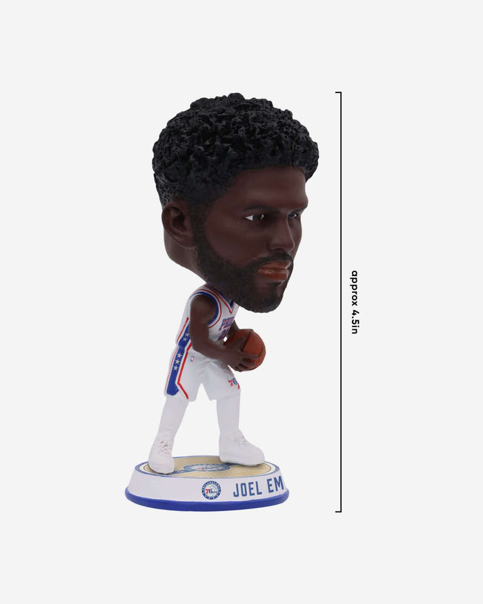 Joel Embiid Philadelphia 76ers Court Stripe Mini Bighead Bobblehead FOCO - FOCO.com