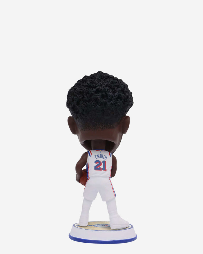 Joel Embiid Philadelphia 76ers Court Stripe Mini Bighead Bobblehead FOCO - FOCO.com