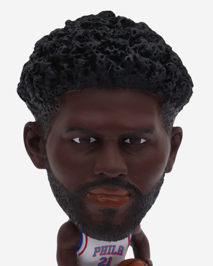 Joel Embiid Philadelphia 76ers Court Stripe Mini Bighead Bobblehead FOCO - FOCO.com