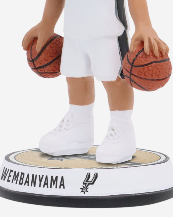 Victor Wembanyama San Antonio Spurs Court Stripe Mini Bighead Bobblehead FOCO - FOCO.com