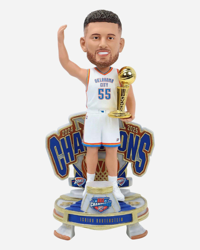 Isaiah Hartenstein Oklahoma City Thunder 2025 NBA Champions Celebration Bobblehead FOCO - FOCO.com