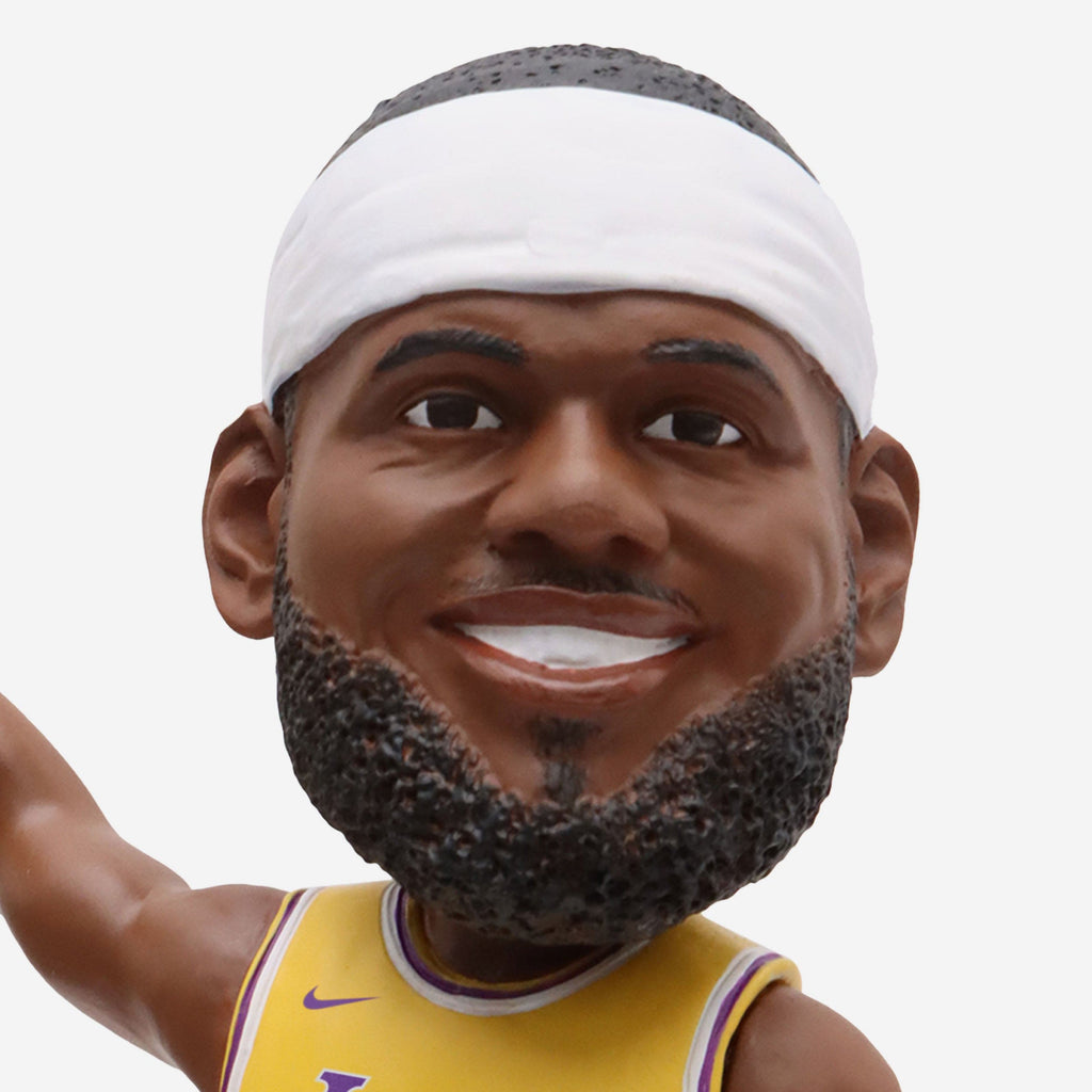 LeBron James Los Angeles Lakers Point Counter Bobblehead FOCO