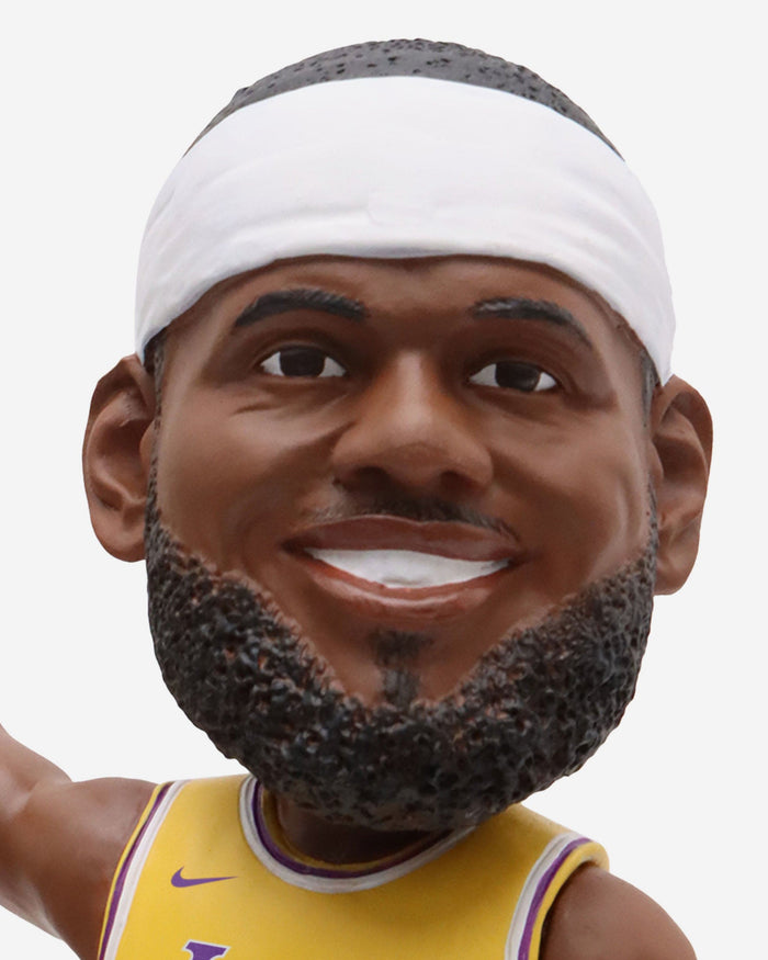 LeBron James Los Angeles Lakers Point Counter Bobblehead FOCO