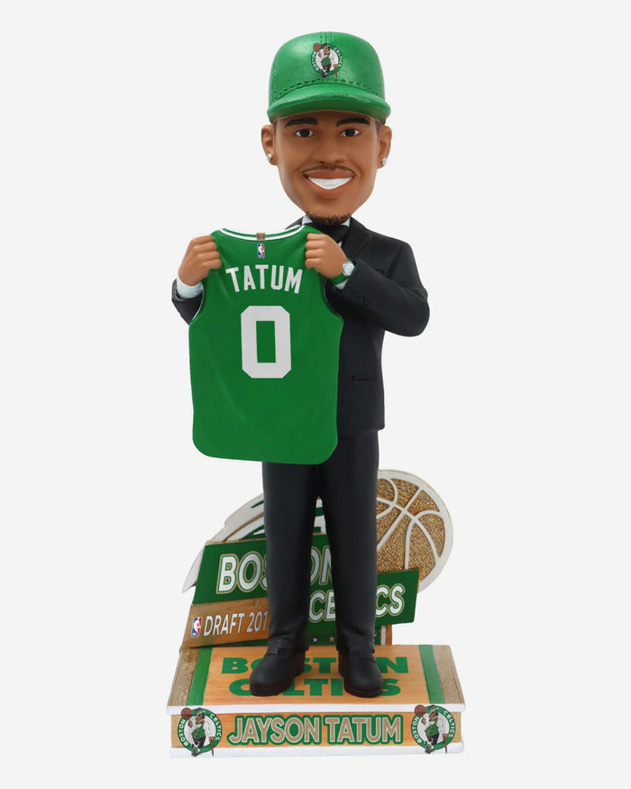 Jayson Tatum Boston Celtics 2017 NBA Draft Pick Bobblehead FOCO - FOCO.com