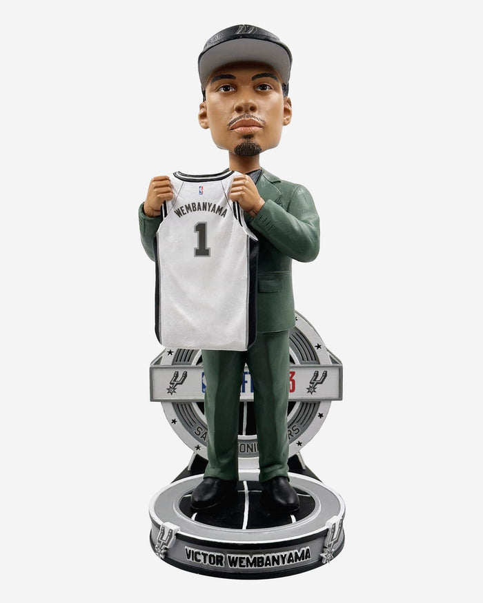 Victor Wembanyama San Antonio Spurs 2023 Draft Pick Bobblehead FOCO - FOCO.com