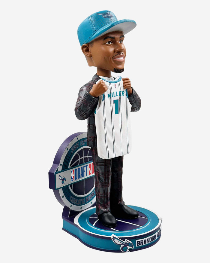 Brandon Miller Charlotte Hornets 2023 Draft Pick Bobblehead FOCO - FOCO.com
