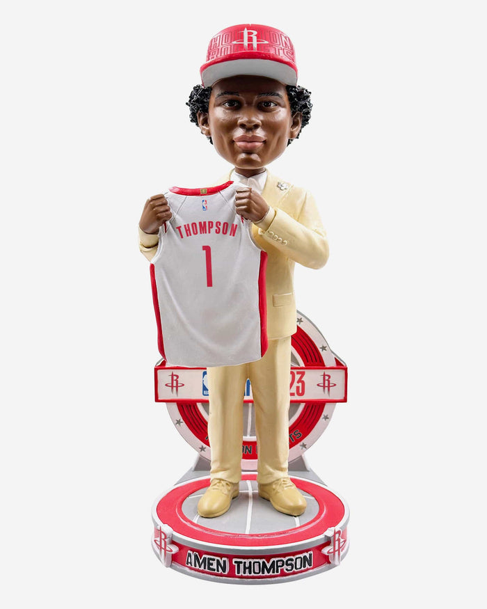 Amen Thompson Houston Rockets 2023 Draft Pick Bobblehead FOCO - FOCO.com