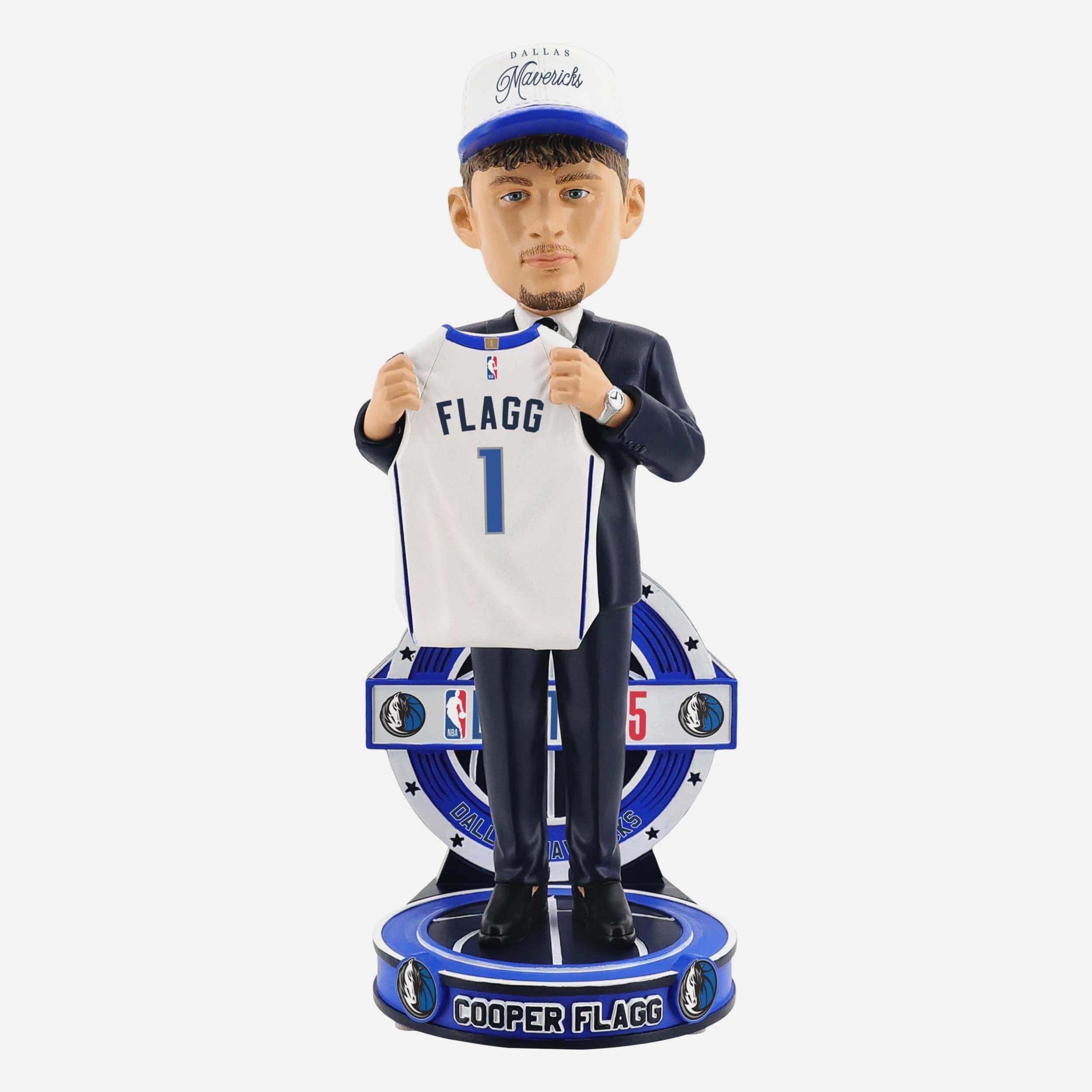Cooper Flagg Dallas Mavericks 2025 NBA Draft Pick #1 Bobblehead FOCO