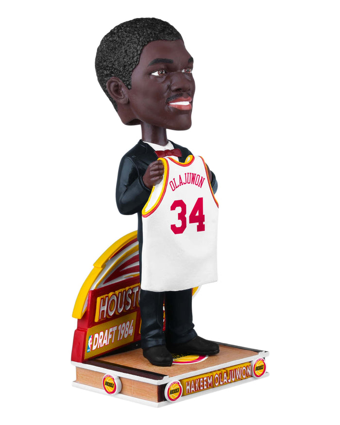 Hakeem Olajuwon Houston Rockets 1984 Draft Pick Bobblehead