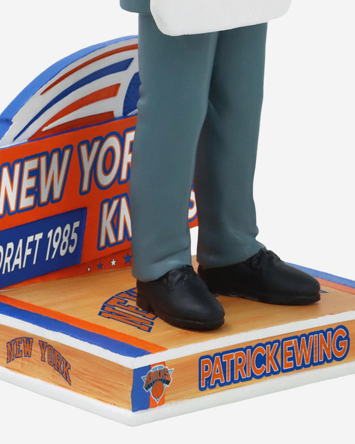 Patrick Ewing New York Knicks 1985 NBA Draft Pick Bobblehead FOCO - FOCO.com