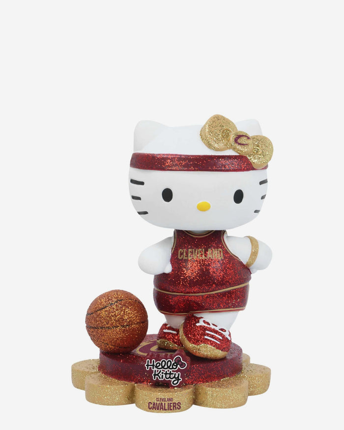 Cleveland Cavaliers Hello Kitty® Glitter Mini Bobblehead FOCO - FOCO.com
