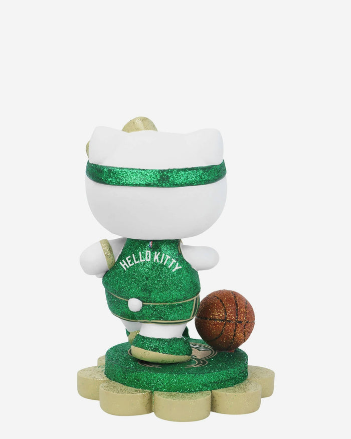 Milwaukee Bucks Hello Kitty® Glitter Mini Bobblehead FOCO - FOCO.com