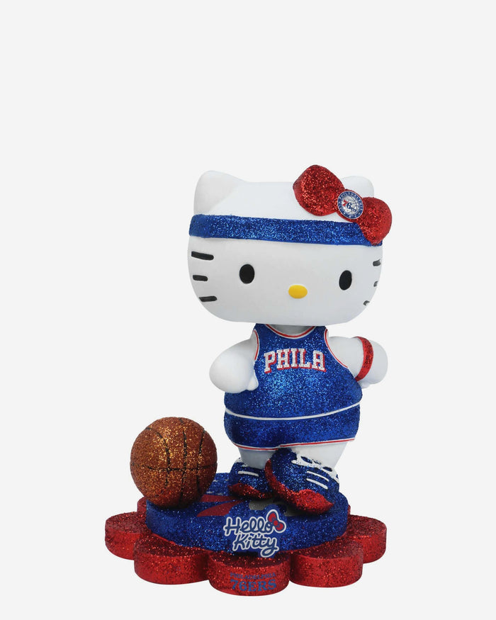 Philadelphia 76ers Hello Kitty® Glitter Mini Bobblehead FOCO - FOCO.com
