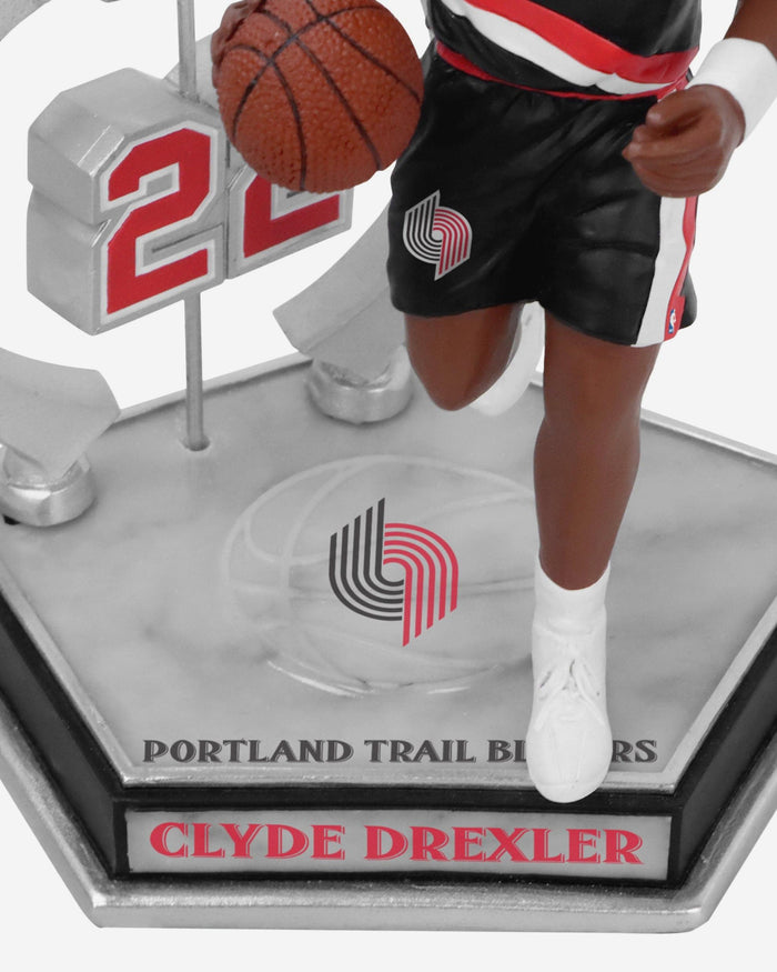 Clyde Drexler Portland Trail Blazers Legendary Number 22 Bobblehead FOCO - FOCO.com