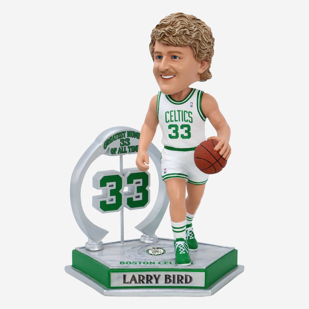 Larry Bird Boston Celtics Legendary Number 33 Bobblehead FOCO - FOCO.com