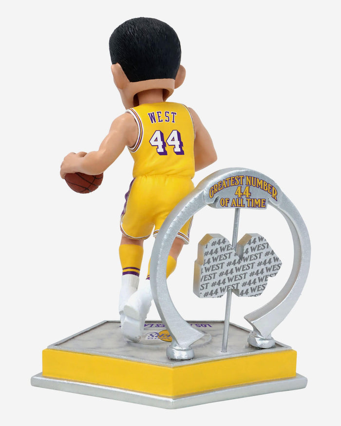 Jerry West Los Angeles Lakers Legendary Number 44 Bobblehead FOCO - FOCO.com