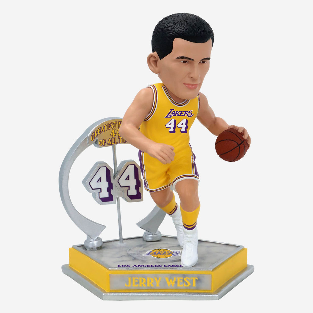 Jerry West Los Angeles Lakers Legendary Number 44 Bobblehead FOCO - FOCO.com