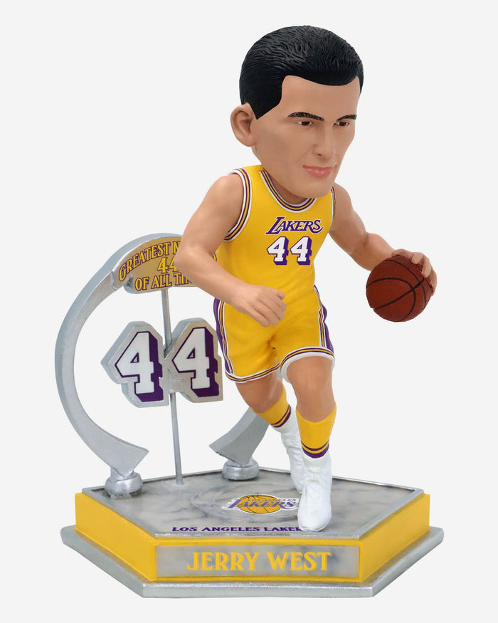 Jerry West Los Angeles Lakers Legendary Number 44 Bobblehead FOCO - FOCO.com