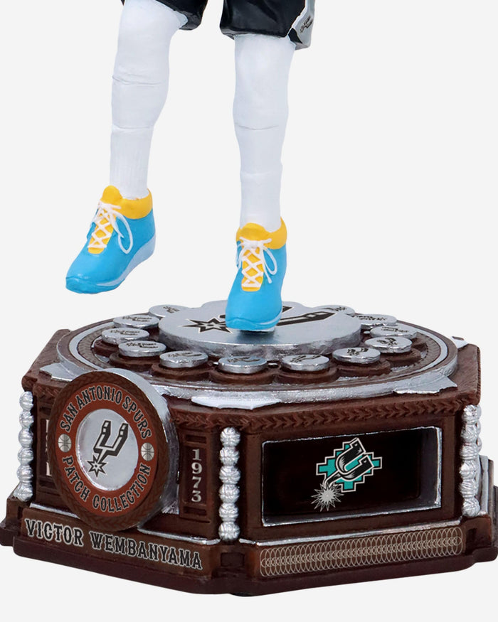 Victor Wembanyama San Antonio Spurs Patch Collection Bobblehead FOCO - FOCO.com