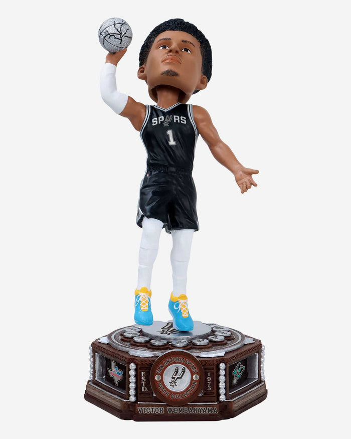 Victor Wembanyama San Antonio Spurs Patch Collection Bobblehead FOCO - FOCO.com