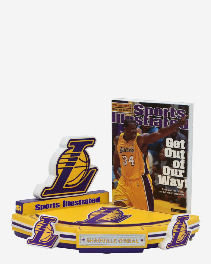 Shaquille O'Neal Los Angeles Lakers Get Out of Our Way Sports Illustrated Cover Bobblehead FOCO - FOCO.com