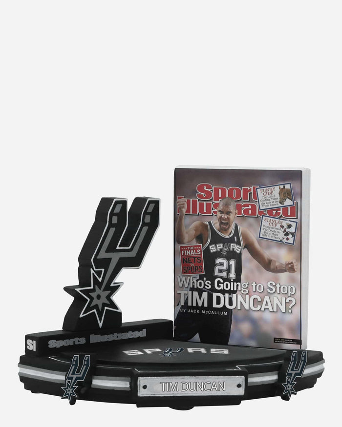 Tim Duncan San Antonio Spurs 2003 NBA Western Conference Sports Illustrated Cover Bobblehead FOCO - FOCO.com