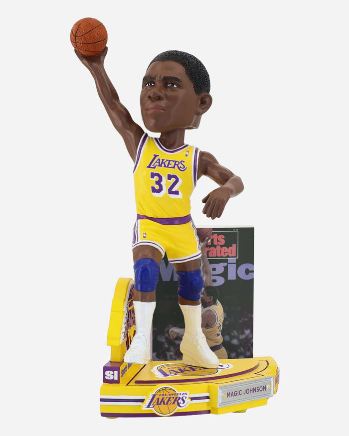 Magic Johnson Los Angeles Lakers Magic Sports Illustrated Cover Bobblehead FOCO - FOCO.com
