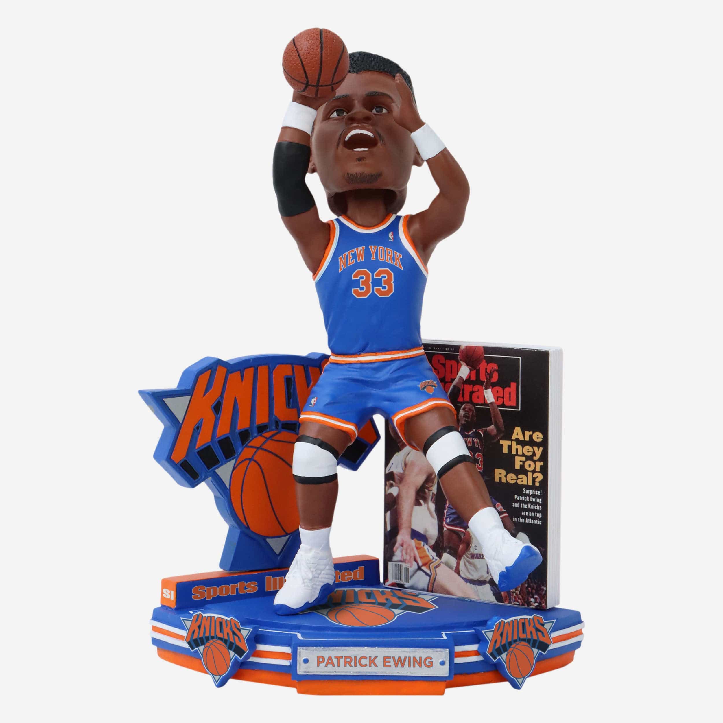 Patrick Ewing New York Knicks Sports Illustrated Cover Bobblehead FOCO