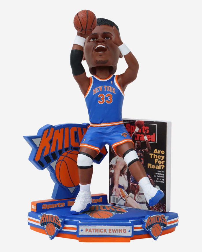 Patrick Ewing New York Knicks Sports Illustrated Cover Bobblehead FOCO - FOCO.com