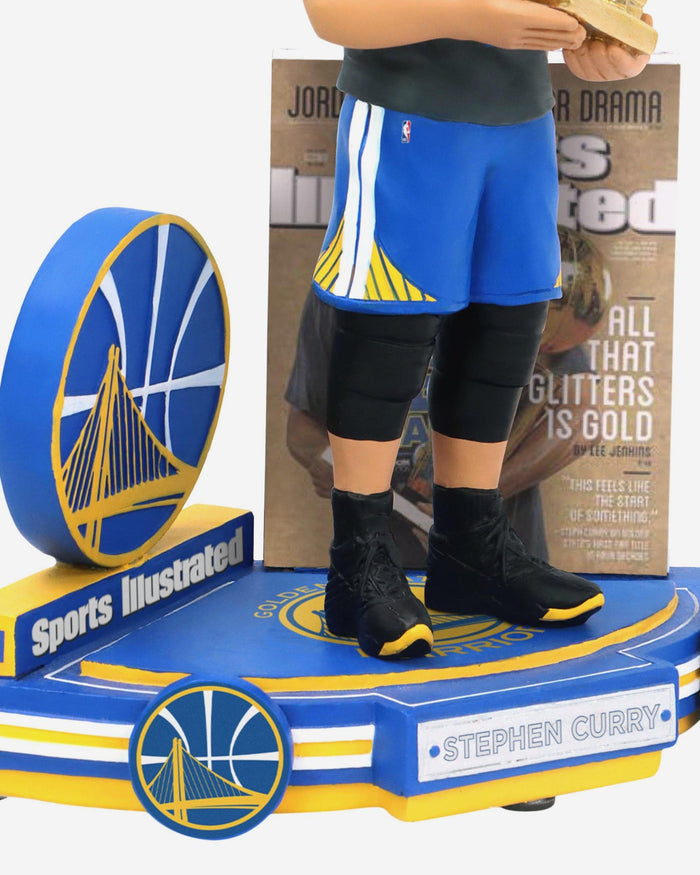 Stephen Curry Golden State Warriors All That Glitters Sports Illustrated Cover Bobblehead FOCO - FOCO.com