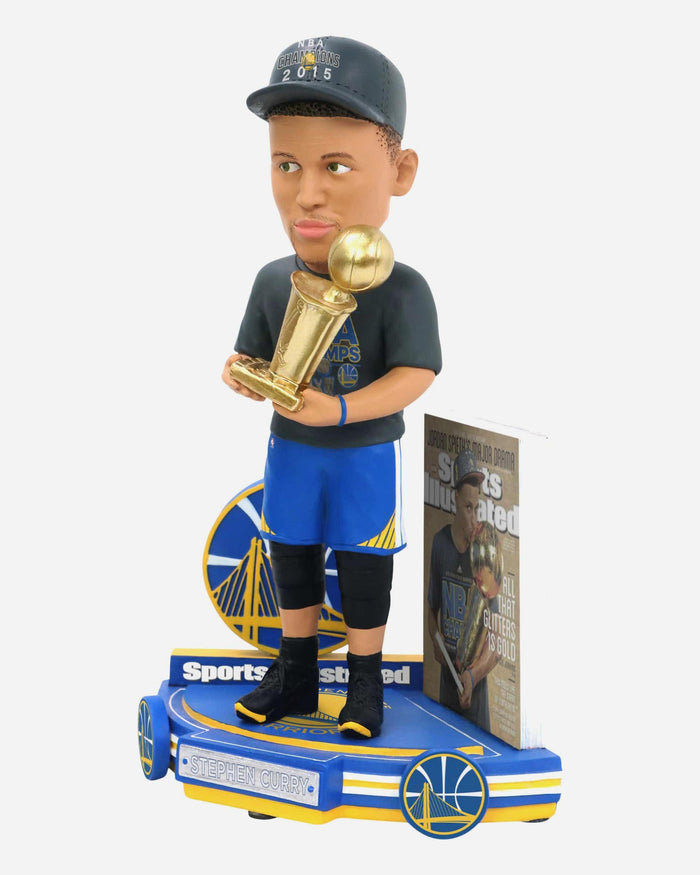 Stephen Curry Golden State Warriors All That Glitters Sports Illustrated Cover Bobblehead FOCO - FOCO.com