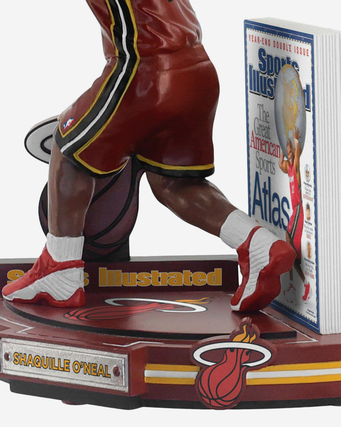Shaquille O'Neal Miami Heat The Great American Sports Atlas Sports Illustrated Cover Bobblehead FOCO - FOCO.com