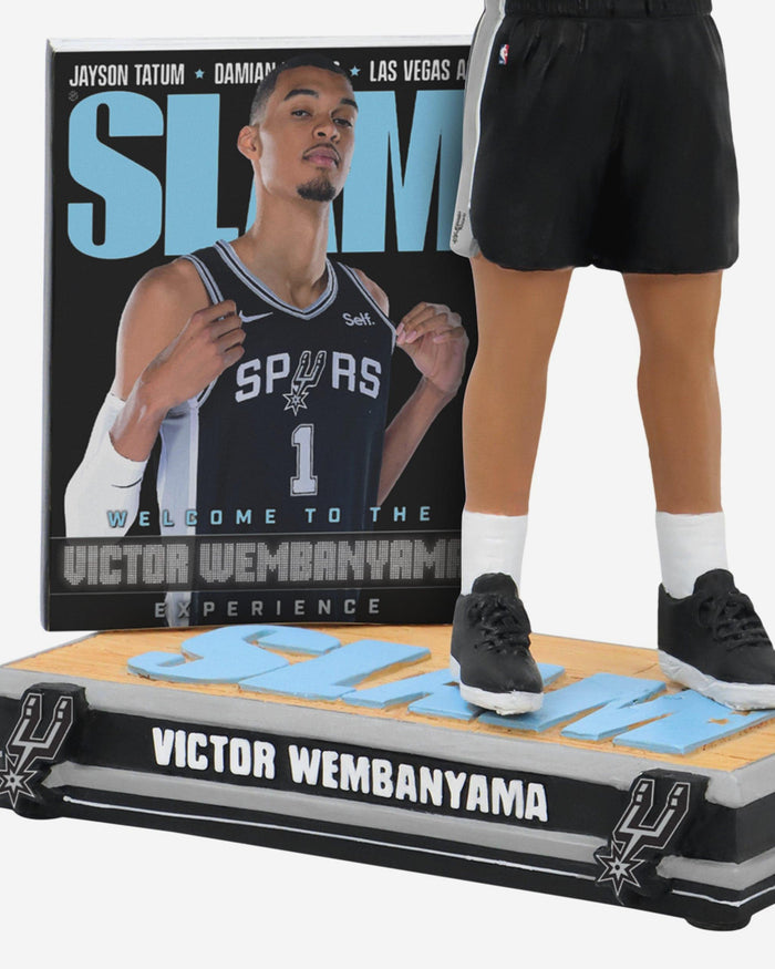 Victor Wembanyama San Antonio Spurs Welcome to the Experience Slam Magazine Cover Bobblehead FOCO - FOCO.com