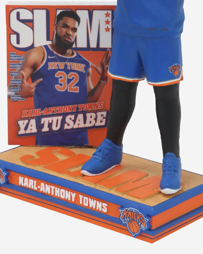 Karl-Anthony Towns New York Knicks Ya Tu Sabe Slam Magazine Cover Bobblehead FOCO - FOCO.com