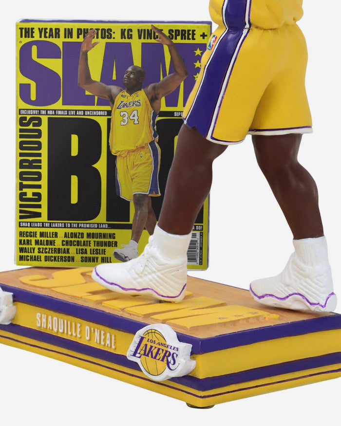 Shaquille O'Neal Los Angeles Lakers Victorious Big Slam Magazine Cover Bobblehead FOCO - FOCO.com