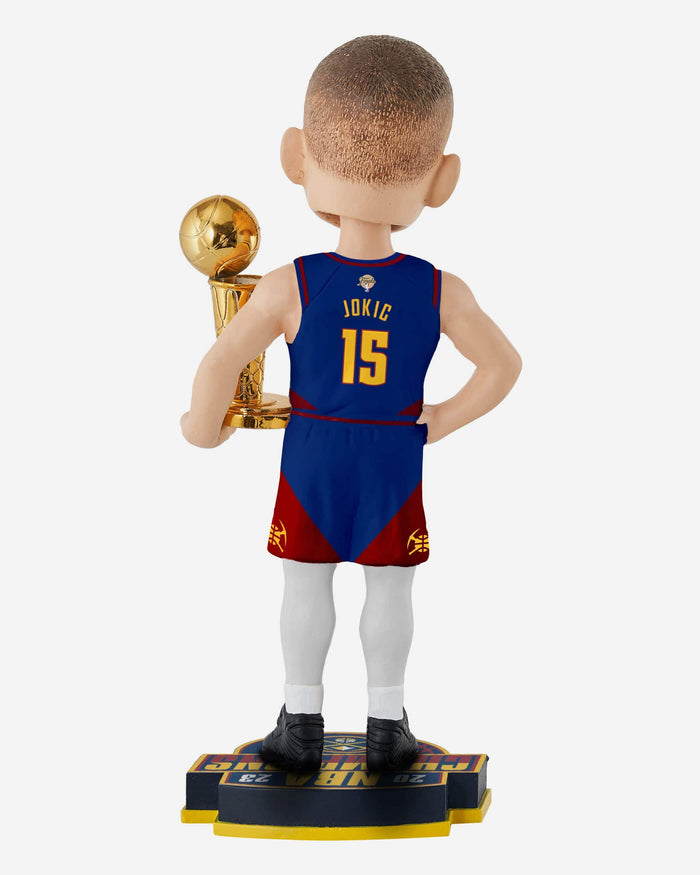 Nikola Jokic Denver Nuggets 2023 NBA Champions Statement Jersey Bobblehead FOCO - FOCO.com