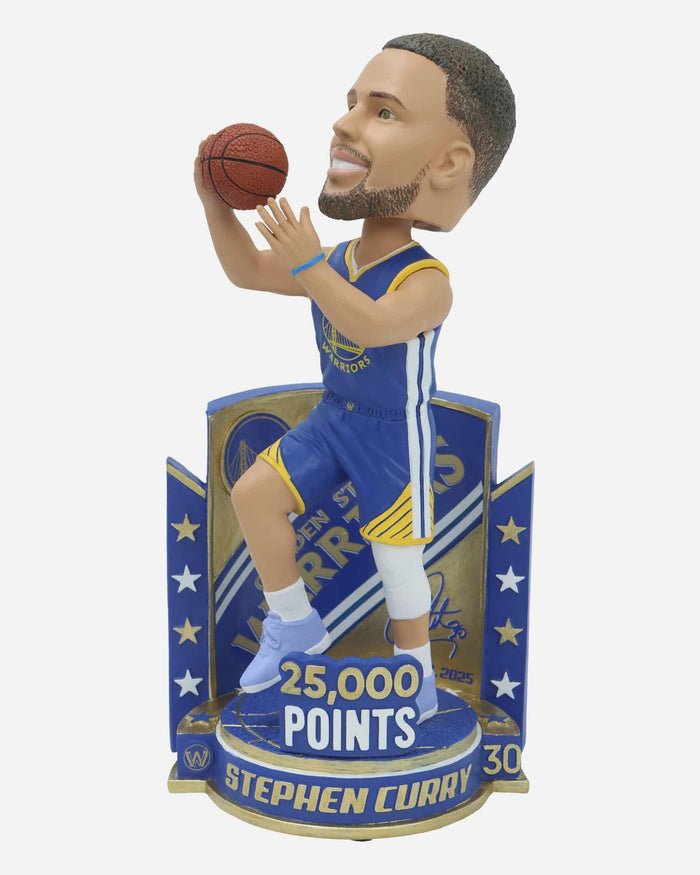 Steph Curry Golden State Warriors 25,000 Points Milestone Bobblehead FOCO - FOCO.com