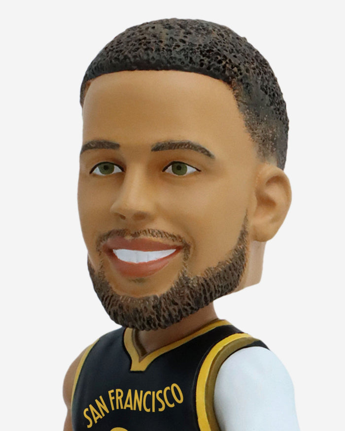 Steph Curry Golden State Warriors 2024 City Jersey Bobblehead FOCO - FOCO.com
