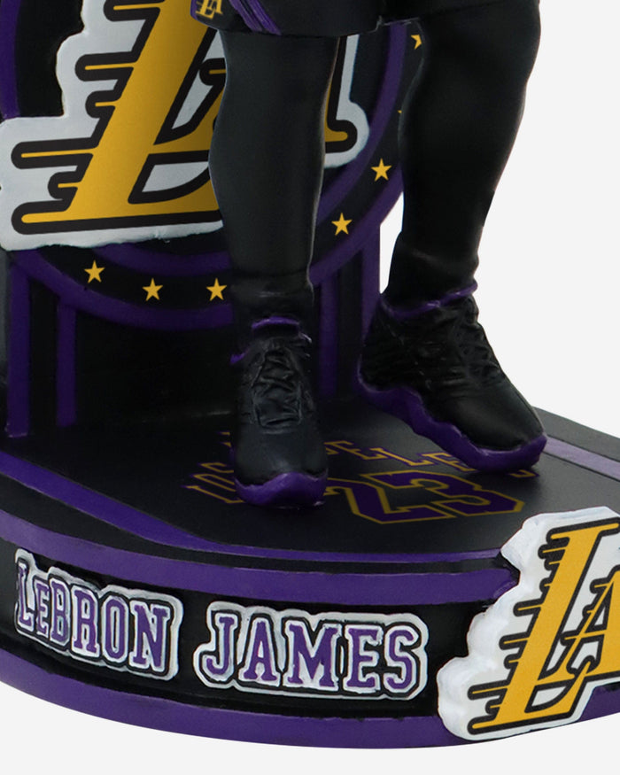 LeBron James Los Angeles Lakers 2024 City Jersey Bobblehead FOCO - FOCO.com